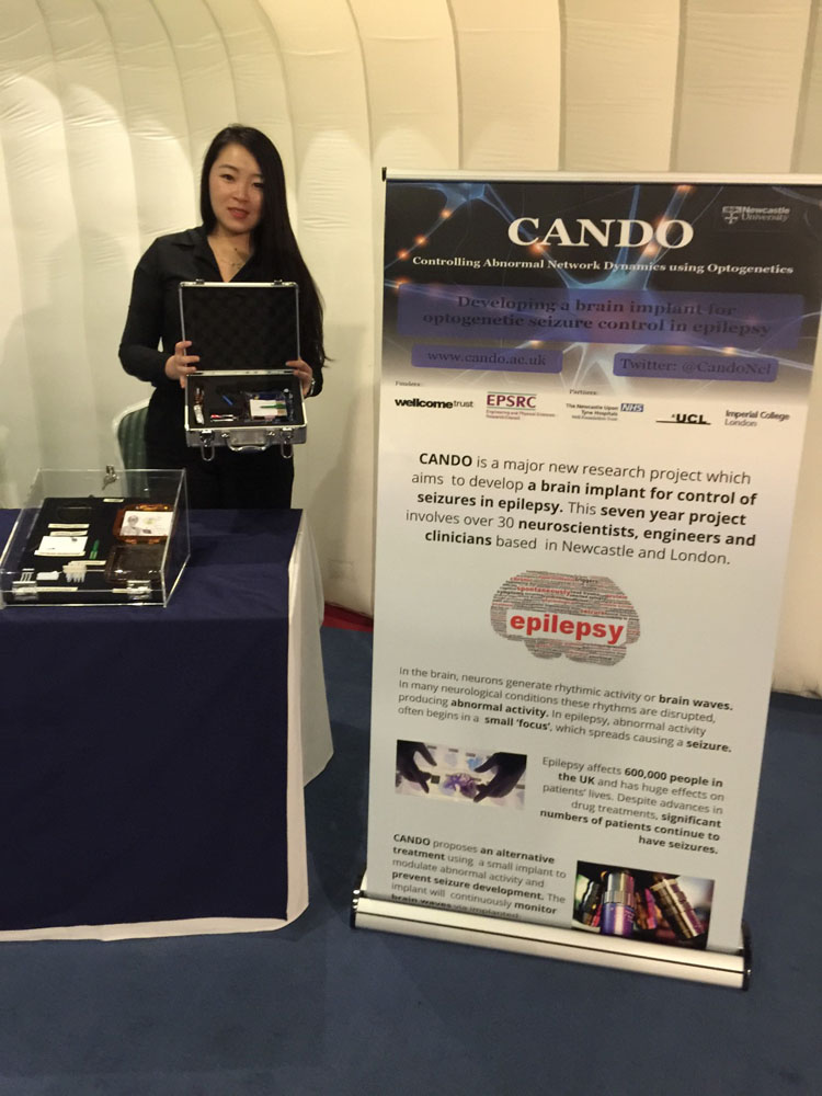 CANDO display stand at the Biofocus conference 2016.