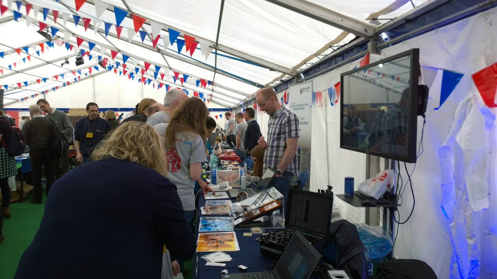 Photo of CANDO stand at 2017 Maker Faire event